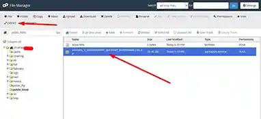 دکمه Extract برای خارج کردن فایل از حالت فشرده