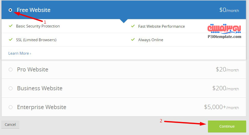 آموزش فعال کردن فایروال رایگان با cloudflare