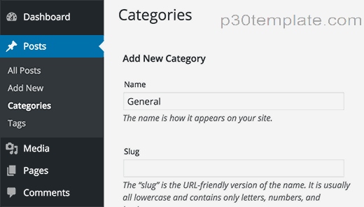 چگونه مجموعه uncategorized را تغییر نام دهیم