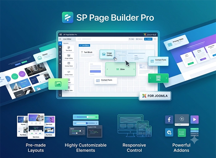 sp pagebuilder صفحه ساز