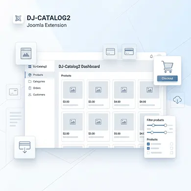افزونه جوملا DJ Catalog 2