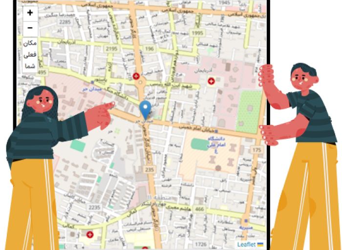 پلاگین وردپرس woocommerce map location